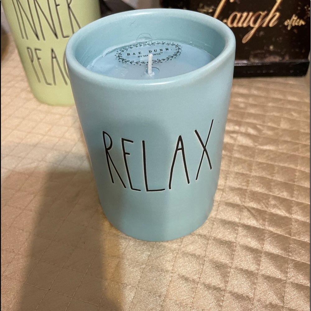 Three Rae Dunn fragrant candles. - Picture 9 of 9